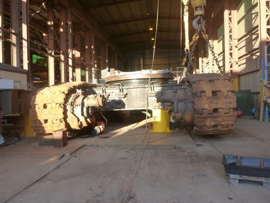 Hitachi 3600 Rebuild and Mobilization to site — photo 29