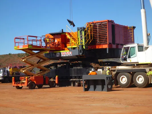 Hitachi 3600 Rebuild and Mobilization to site — photo 48