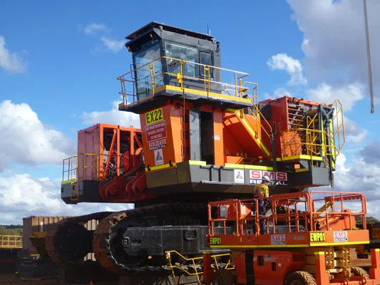 Hitachi 3600 Rebuild and Mobilization to site — photo 49