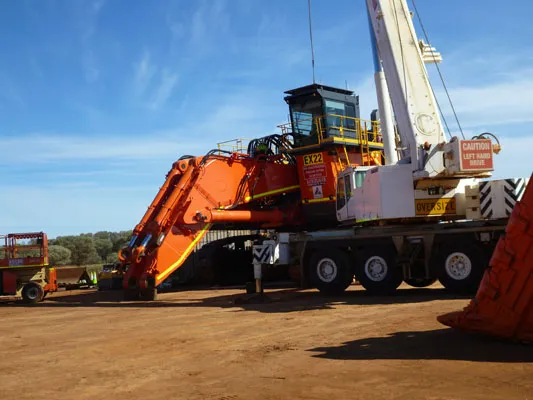 Hitachi 3600 Rebuild and Mobilization to site — photo 50